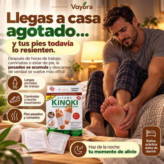 Parches Kinoki Desintoxicantes