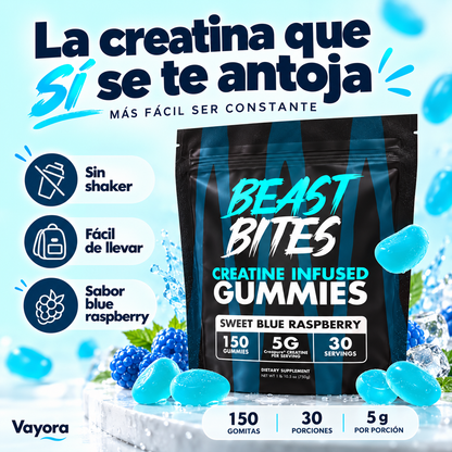 Gomitas de Creatina Sabor Arándano 🫐💪