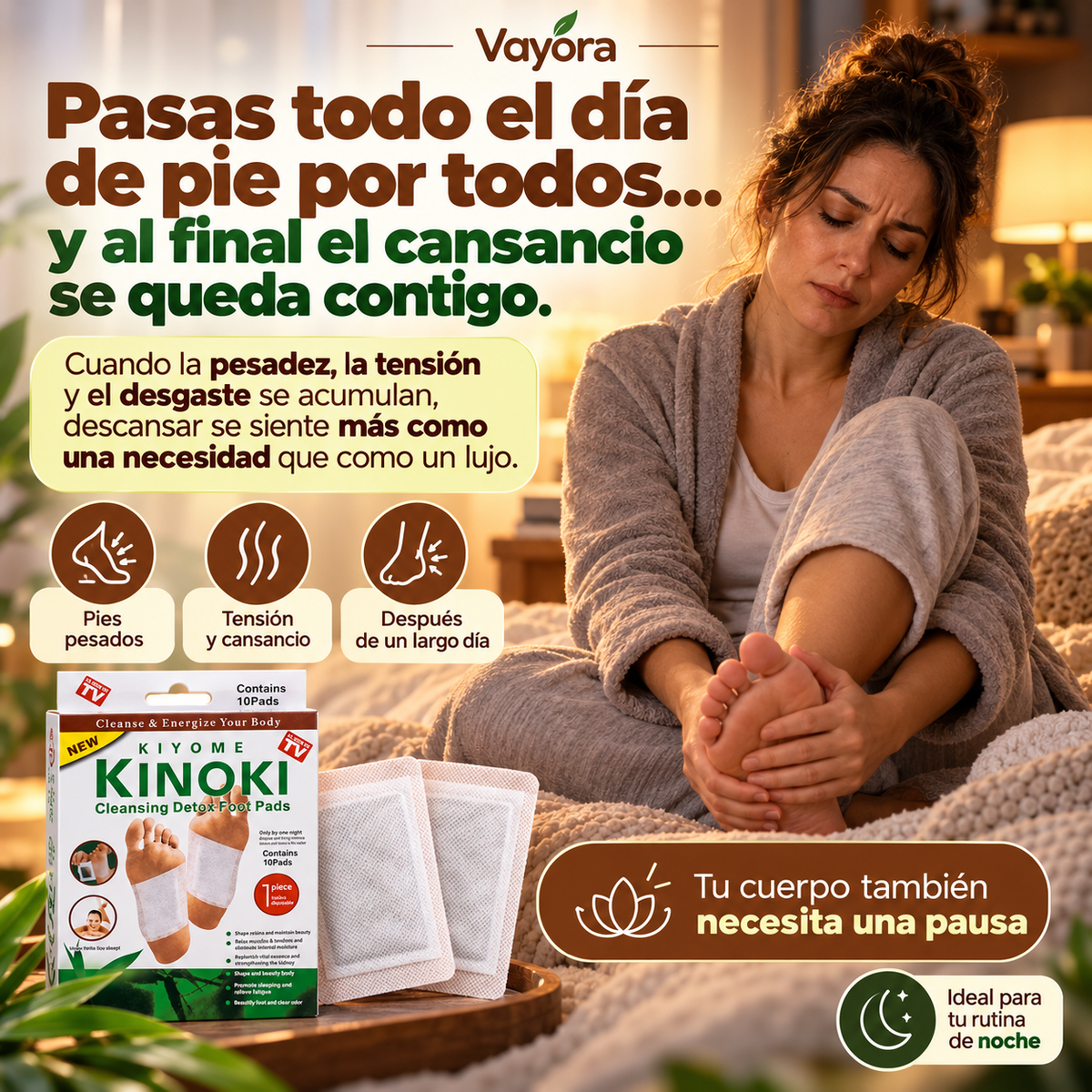 Parches Kinoki Desintoxicantes