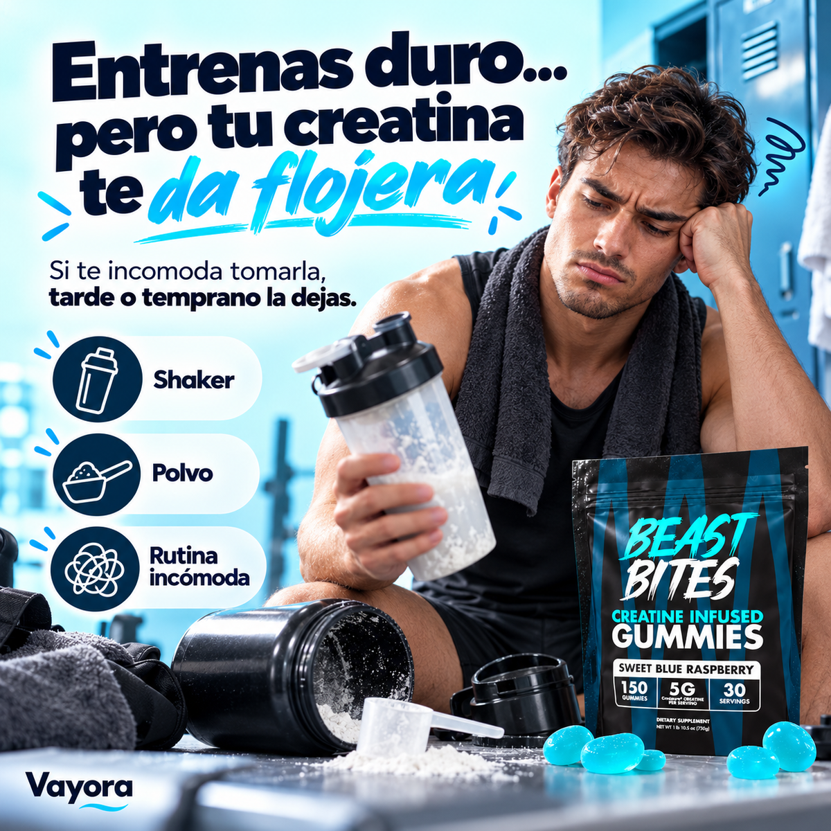 Gomitas de Creatina Sabor Arándano 🫐💪