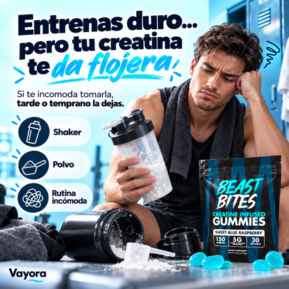 Gomitas de Creatina Sabor Arándano 🫐💪