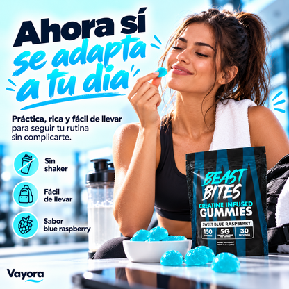 Gomitas de Creatina Sabor Arándano 🫐💪